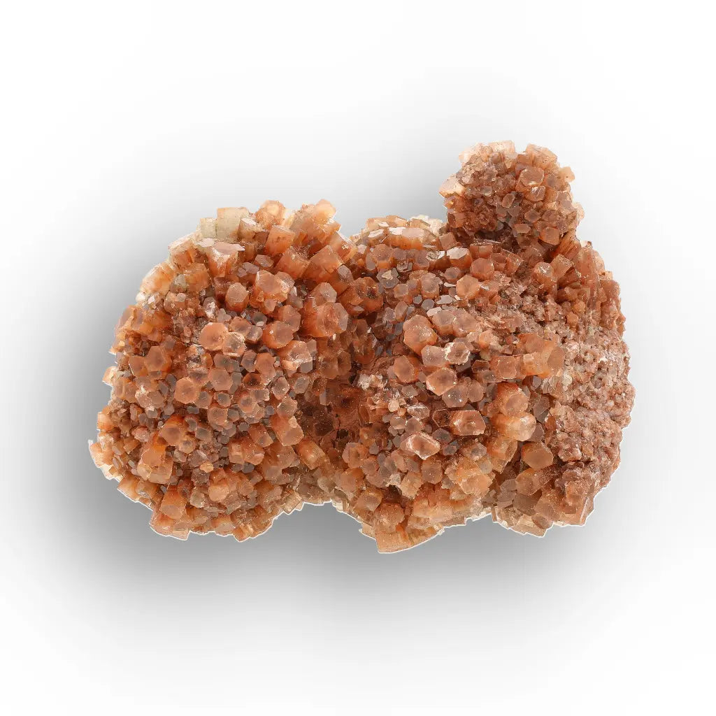Get your Large Aragonite Star Cluster with Rich Cinnamon Crystal Growth online now or in store at Forever Gems in Franschhoek, South Africa