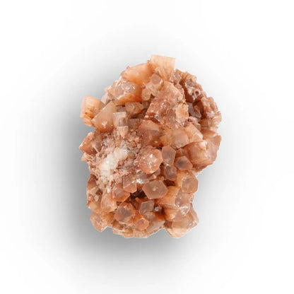 Get your Large Aragonite Star Cluster with Peach Crystal Growth online now or in store at Forever Gems in Franschhoek, South Africa