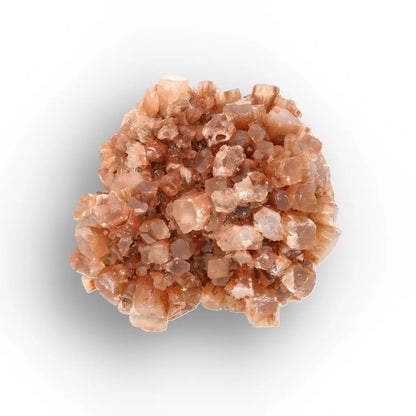 Get your Large Aragonite Star Cluster with Peach Crystal Growth online now or in store at Forever Gems in Franschhoek, South Africa