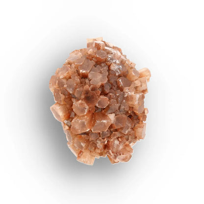 Get your Large Aragonite Star Cluster with Peach Crystal Growth online now or in store at Forever Gems in Franschhoek, South Africa