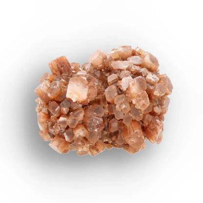 Get your Large Aragonite Star Cluster with Peach Crystal Growth online now or in store at Forever Gems in Franschhoek, South Africa