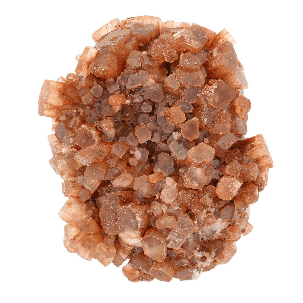 Get your Extra Large Aragonite Star Cluster with Rich Peach Crystals online now or in store at Forever Gems in Franschhoek, South Africa
