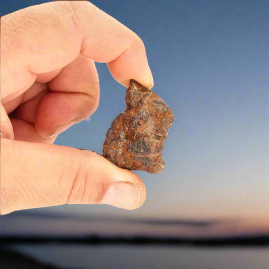 Get your 52g Sericho Pallasite Meteorite – Rare Rough Stony-Iron Meteorite online now or in store at Forever Gems in Franschhoek, South Africa