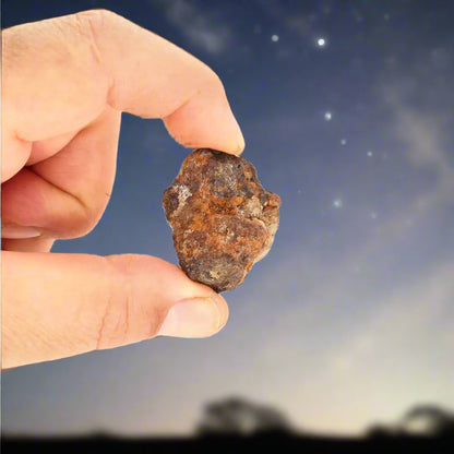 Get your 35g Sericho Pallasite Meteorite – Rare Collectible Meteorite online now or in store at Forever Gems in Franschhoek, South Africa