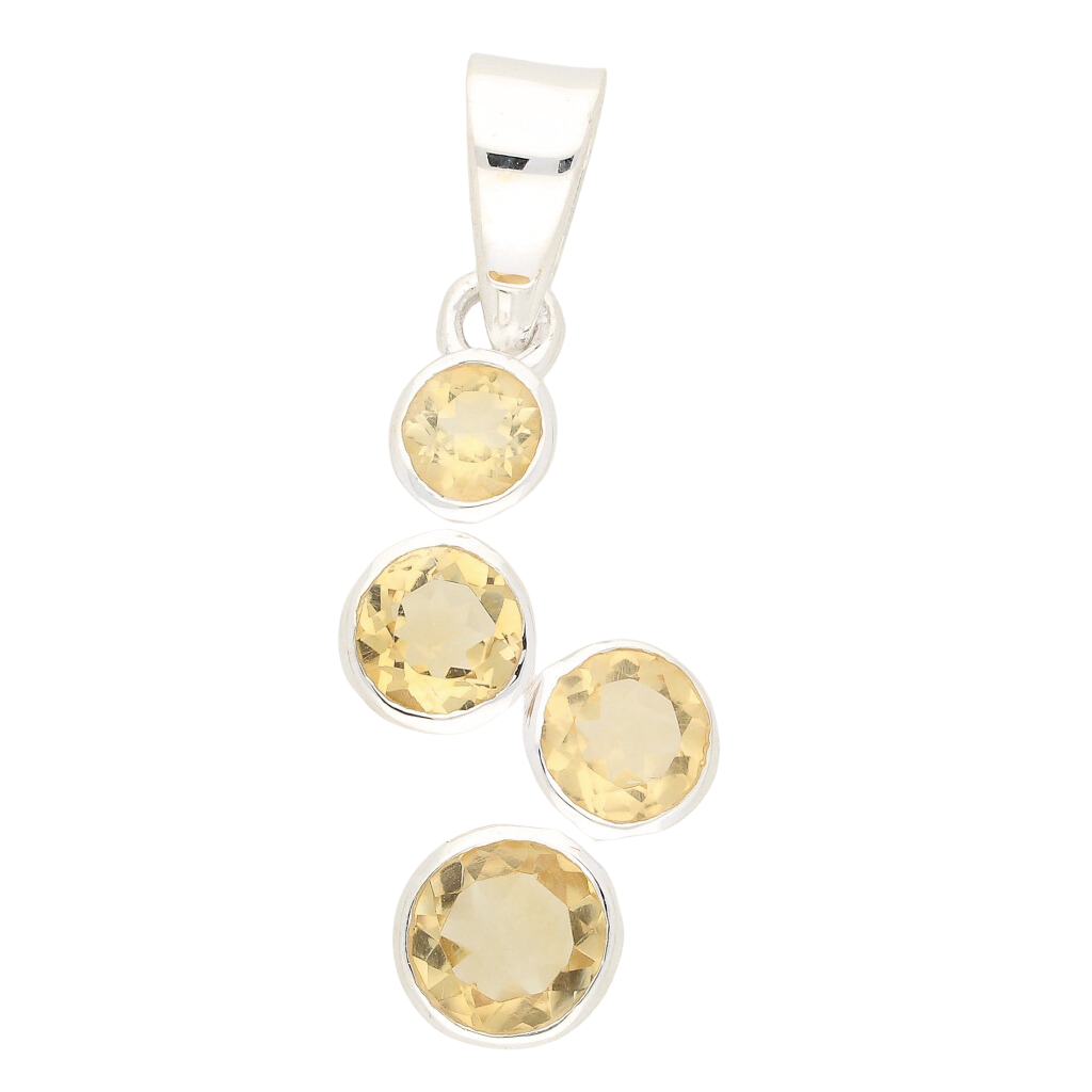 Buy your Citrine Sterling Silver Constellation Pendant online now or in store at Forever Gems in Franschhoek, South Africa