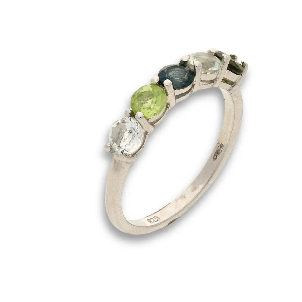 Buy your Gemstone Symphony – Peridot, Prasiolite & Quartz on Sterling Silver online now or in store at Forever Gems in Franschhoek, South Africa