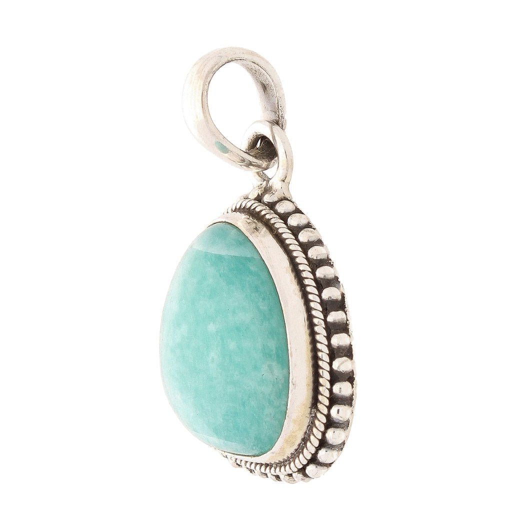 Buy your Amazonite Sterling Silver Pendant online now or in store at Forever Gems in Franschhoek, South Africa