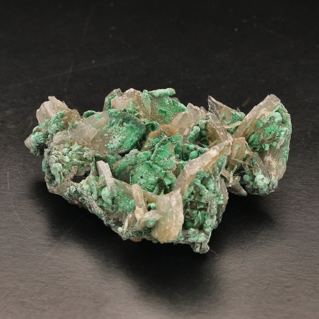 Buy your Unique Baryte and Malachite Combo: Shangulowe Mine online now or in store at Forever Gems in Franschhoek, South Africa