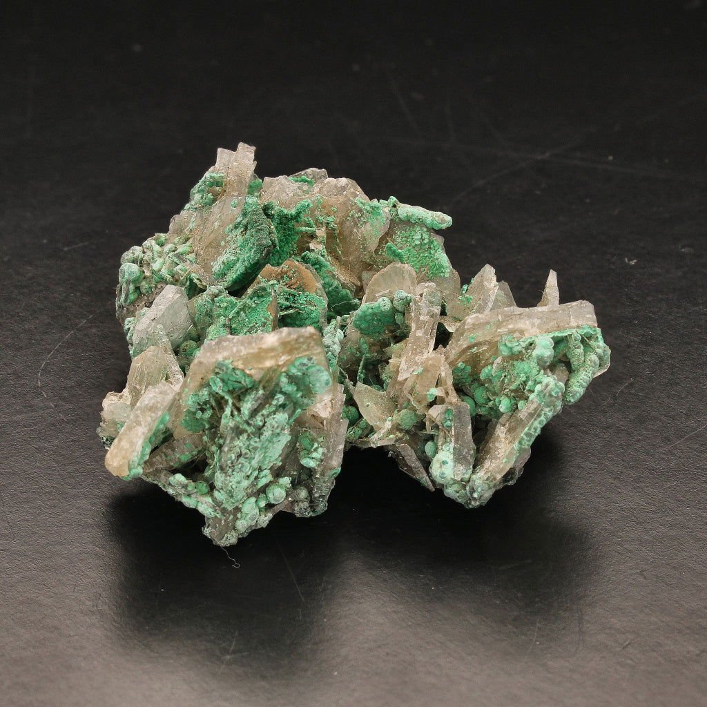 Buy your Unique Baryte and Malachite Combo: Shangulowe Mine online now or in store at Forever Gems in Franschhoek, South Africa