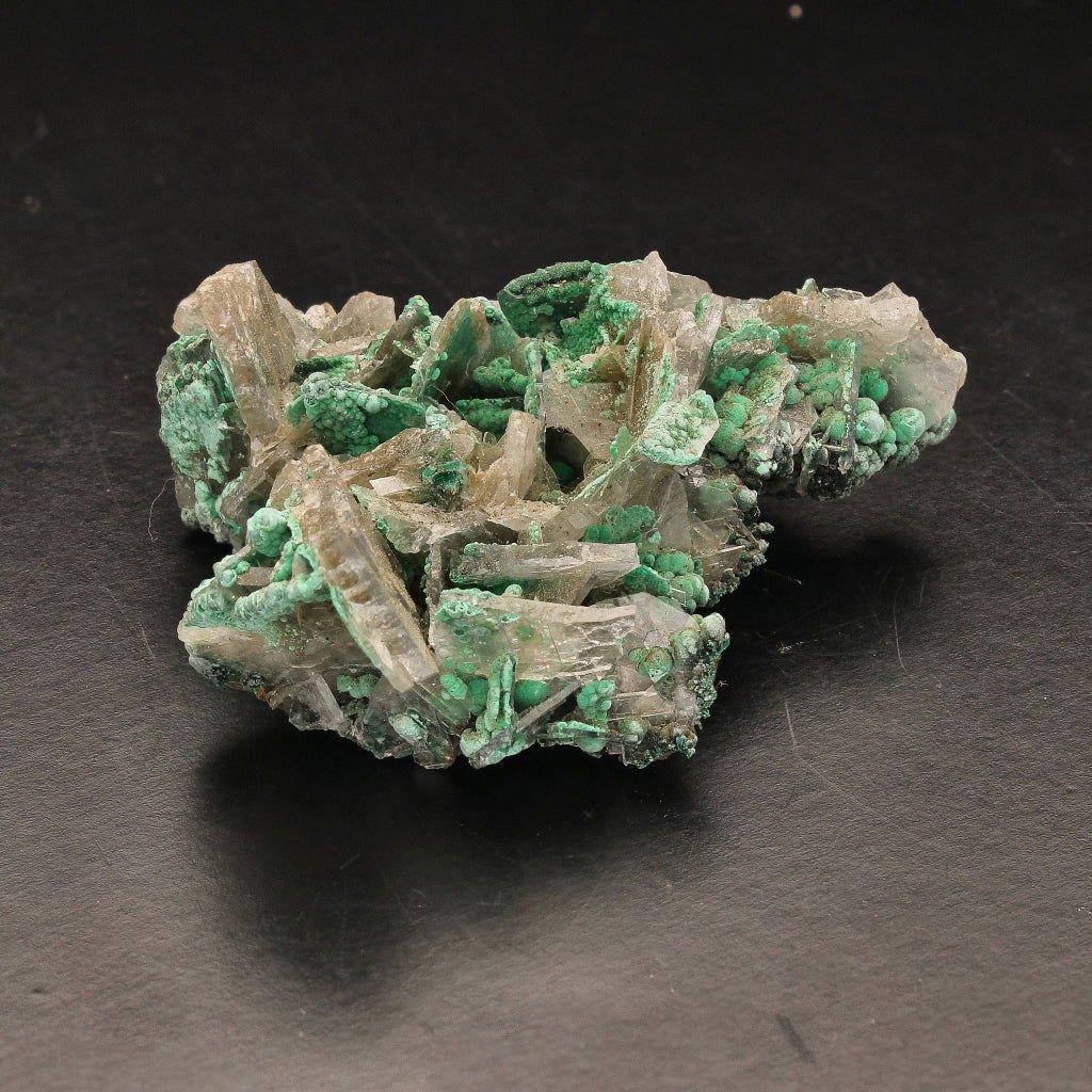 Buy your Unique Baryte and Malachite Combo: Shangulowe Mine online now or in store at Forever Gems in Franschhoek, South Africa