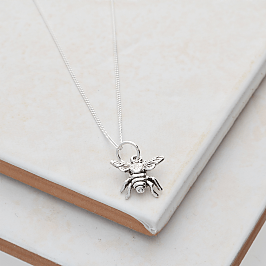 Buy your Sweet as Honey: Bee Charm Necklace in Silver online now or in store at Forever Gems in Franschhoek, South Africa