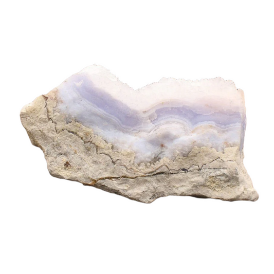 Buy your Natural Blue Lace Agate Slab online now or in store at Forever Gems in Franschhoek, South Africa