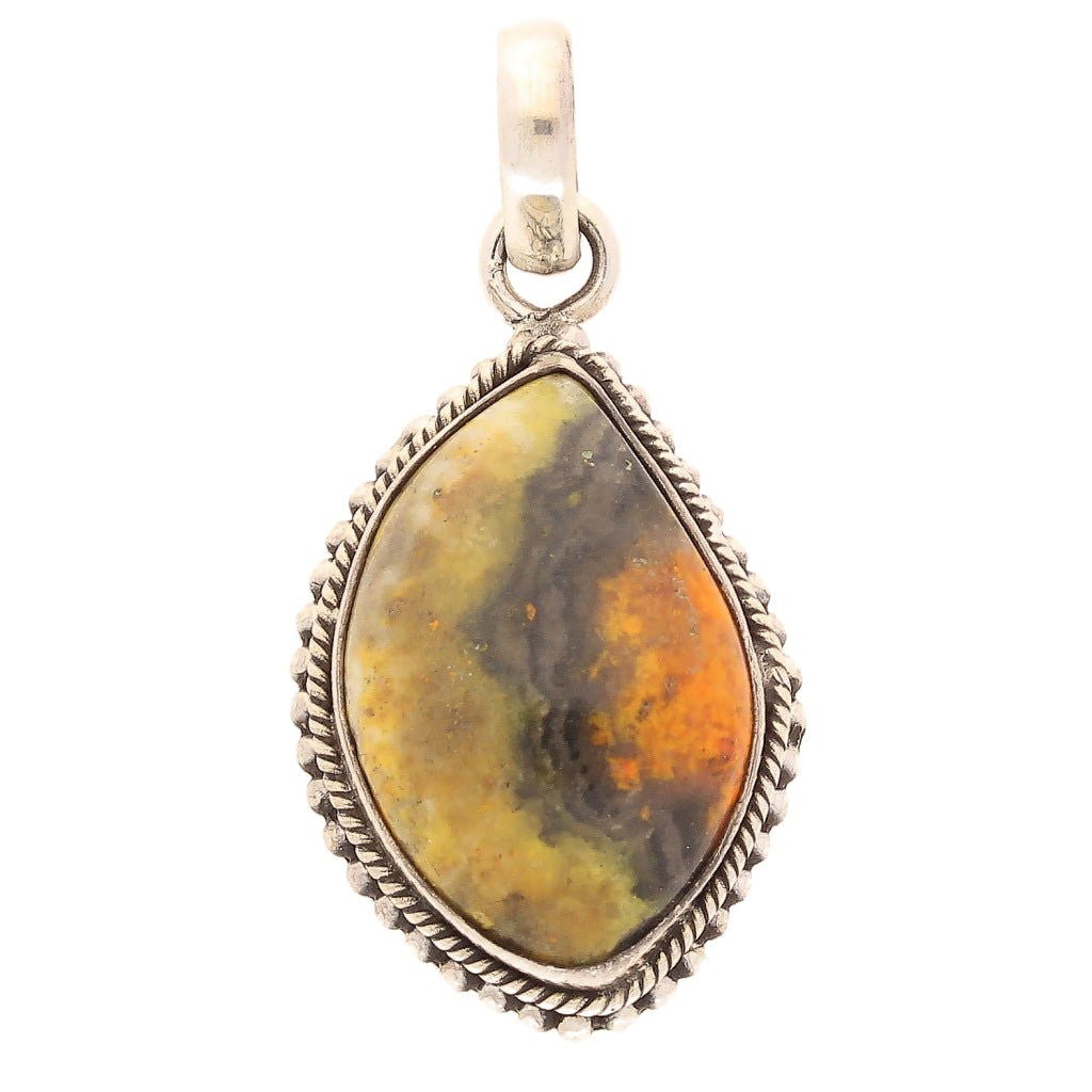 Buy your Bumble Bee Jasper Sterling Silver Pendant online now or in store at Forever Gems in Franschhoek, South Africa