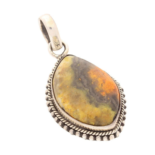 Buy your Bumble Bee Jasper Sterling Silver Pendant online now or in store at Forever Gems in Franschhoek, South Africa