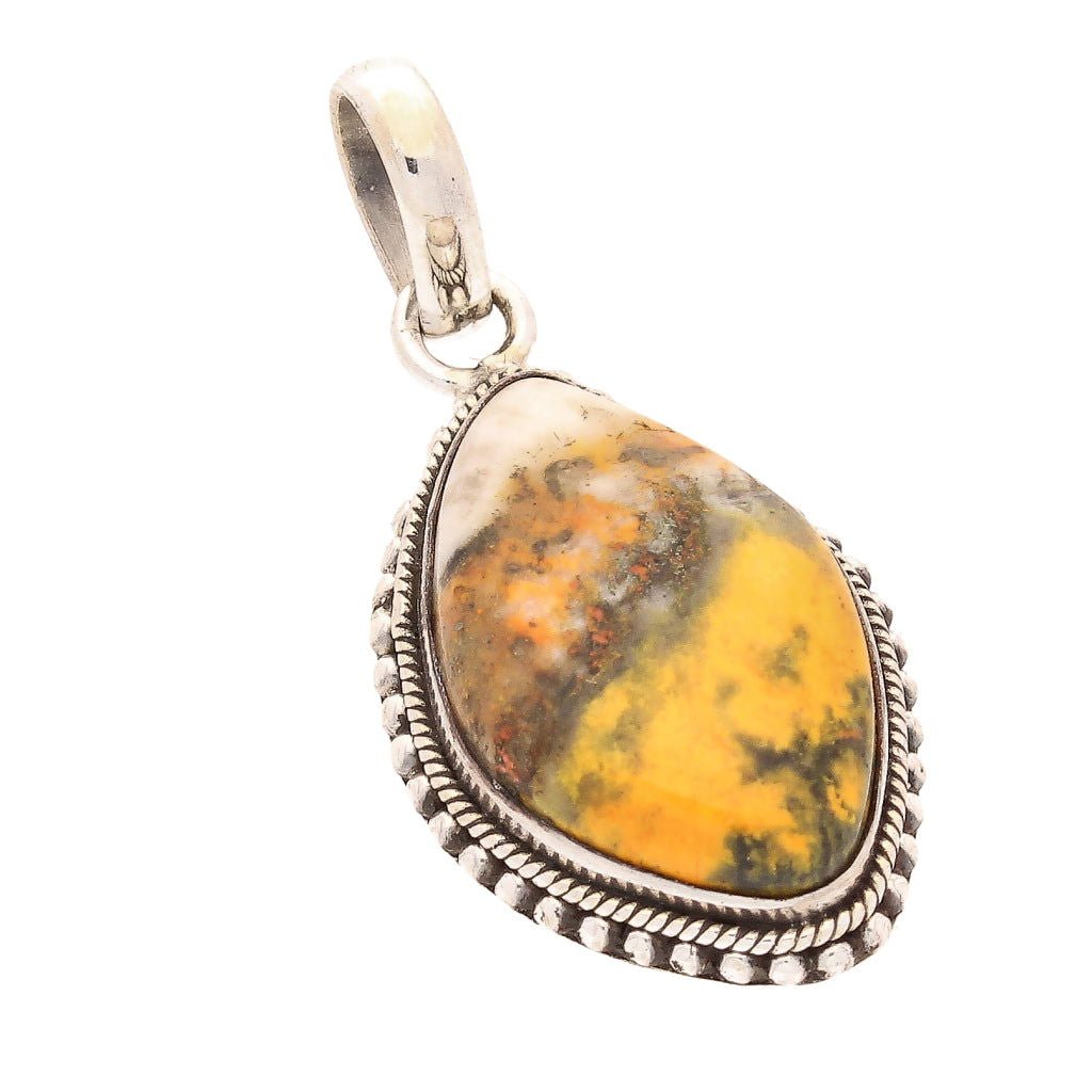 Buy your Bumble Bee Jasper Sterling Silver Pendant online now or in store at Forever Gems in Franschhoek, South Africa