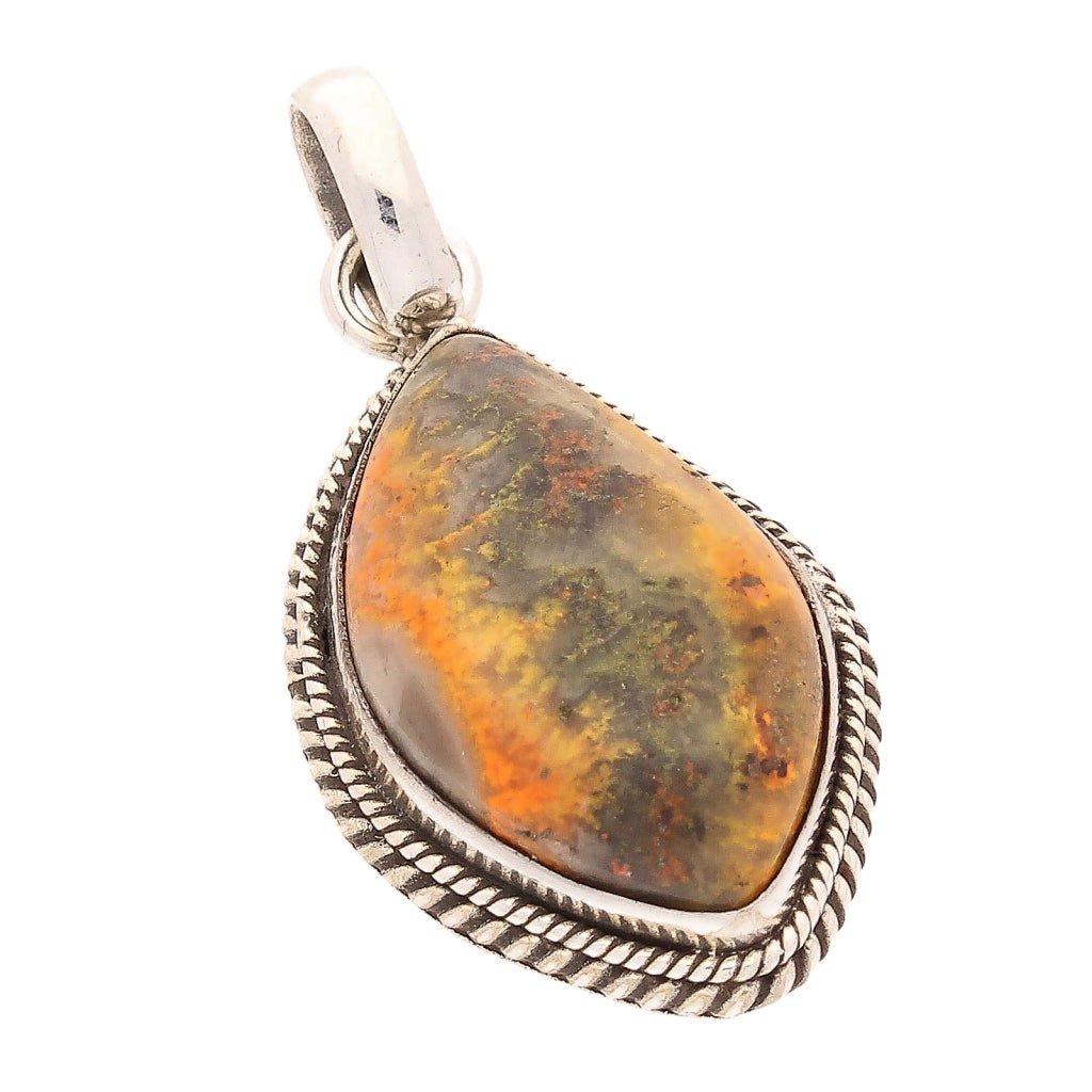 Buy your Bumble Bee Jasper Sterling Silver Pendant online now or in store at Forever Gems in Franschhoek, South Africa