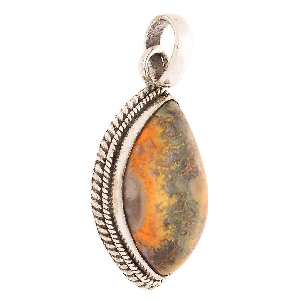 Buy your Bumble Bee Jasper Sterling Silver Pendant online now or in store at Forever Gems in Franschhoek, South Africa