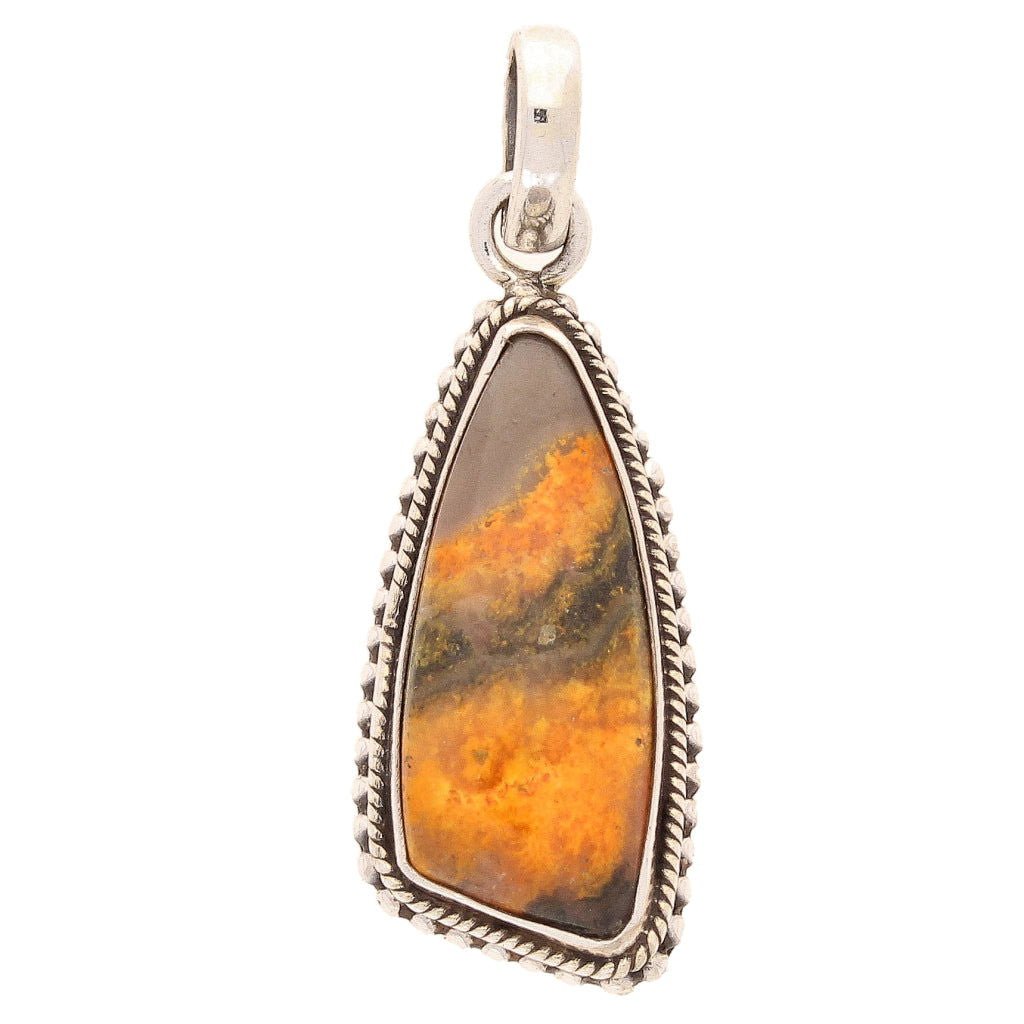 Buy your Bumble Bee Jasper Sterling Silver Pendant online now or in store at Forever Gems in Franschhoek, South Africa