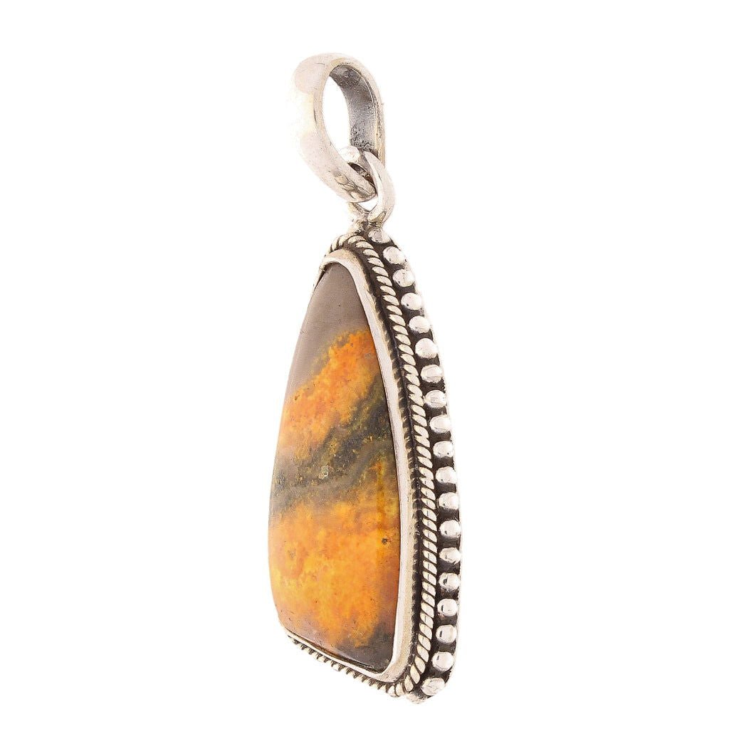 Buy your Bumble Bee Jasper Sterling Silver Pendant online now or in store at Forever Gems in Franschhoek, South Africa
