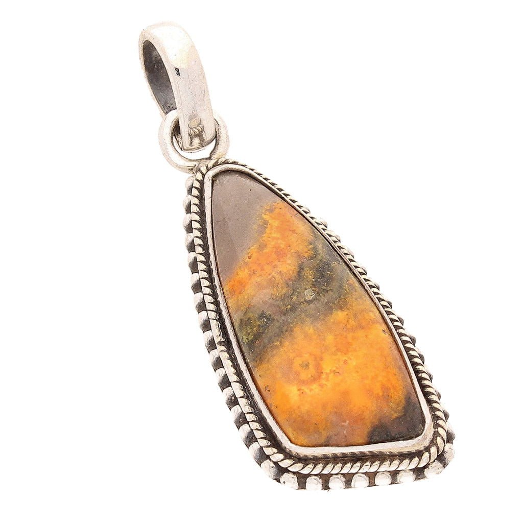 Buy your Bumble Bee Jasper Sterling Silver Pendant online now or in store at Forever Gems in Franschhoek, South Africa