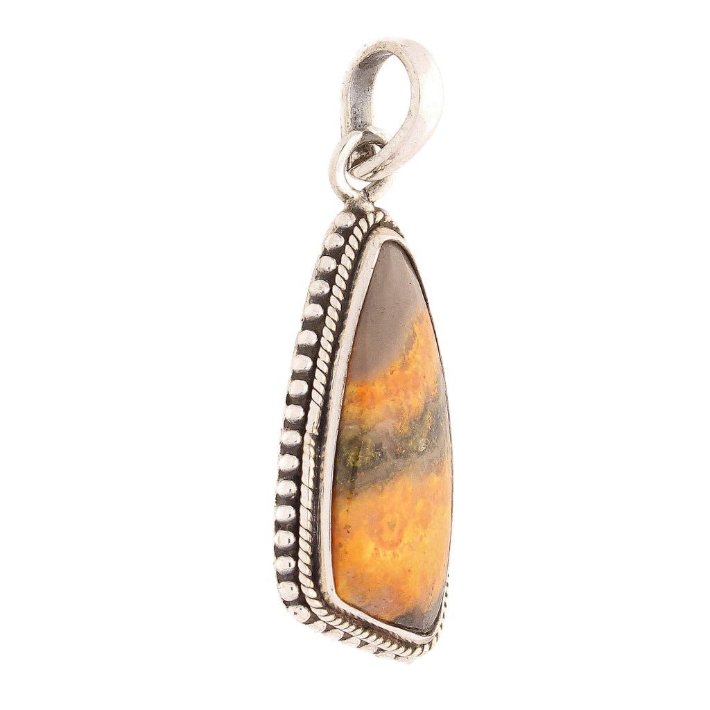 Buy your Bumble Bee Jasper Sterling Silver Pendant online now or in store at Forever Gems in Franschhoek, South Africa