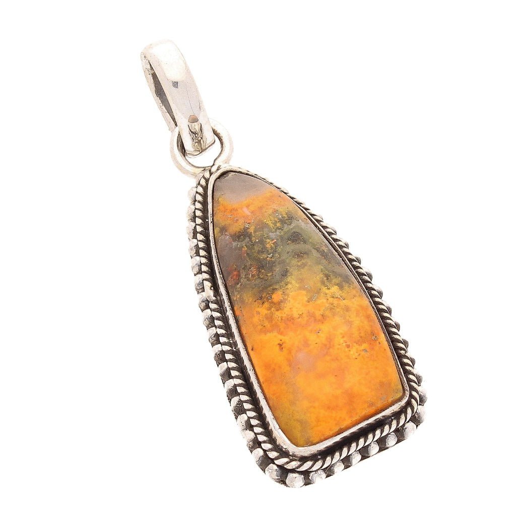 Buy your Bumble Bee Jasper Sterling Silver Pendant online now or in store at Forever Gems in Franschhoek, South Africa
