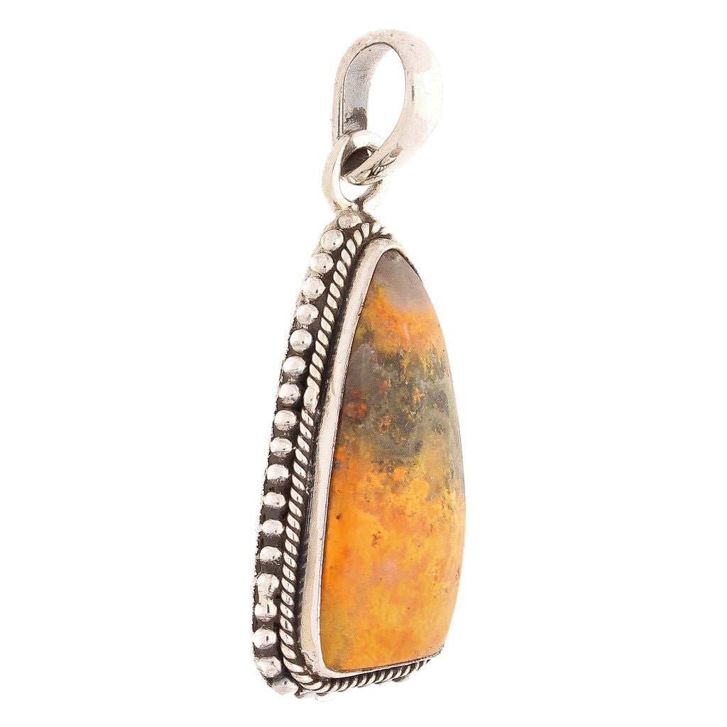 Buy your Bumble Bee Jasper Sterling Silver Pendant online now or in store at Forever Gems in Franschhoek, South Africa