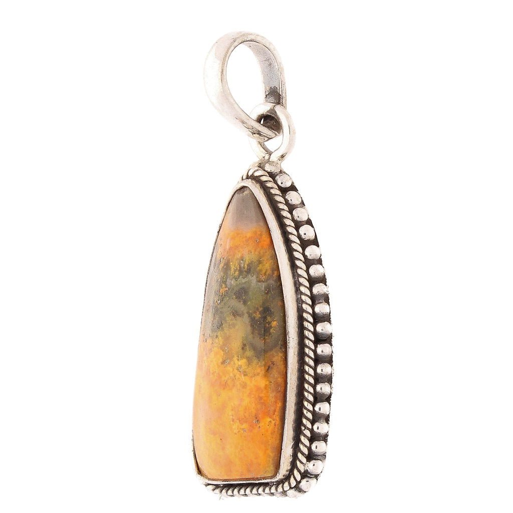 Buy your Bumble Bee Jasper Sterling Silver Pendant online now or in store at Forever Gems in Franschhoek, South Africa