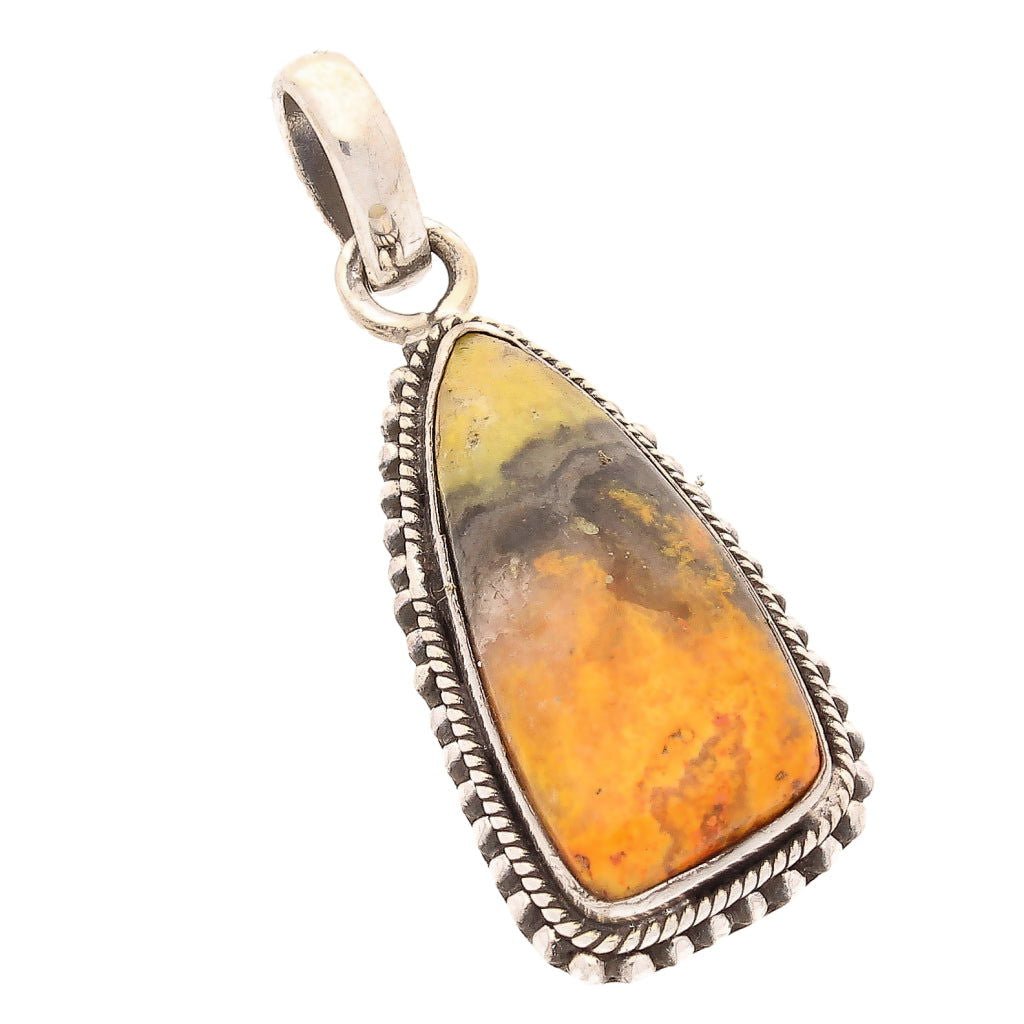 Buy your Bumble Bee Jasper Sterling Silver Pendant online now or in store at Forever Gems in Franschhoek, South Africa