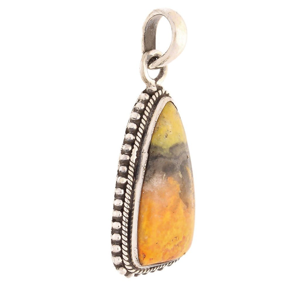 Buy your Bumble Bee Jasper Sterling Silver Pendant online now or in store at Forever Gems in Franschhoek, South Africa