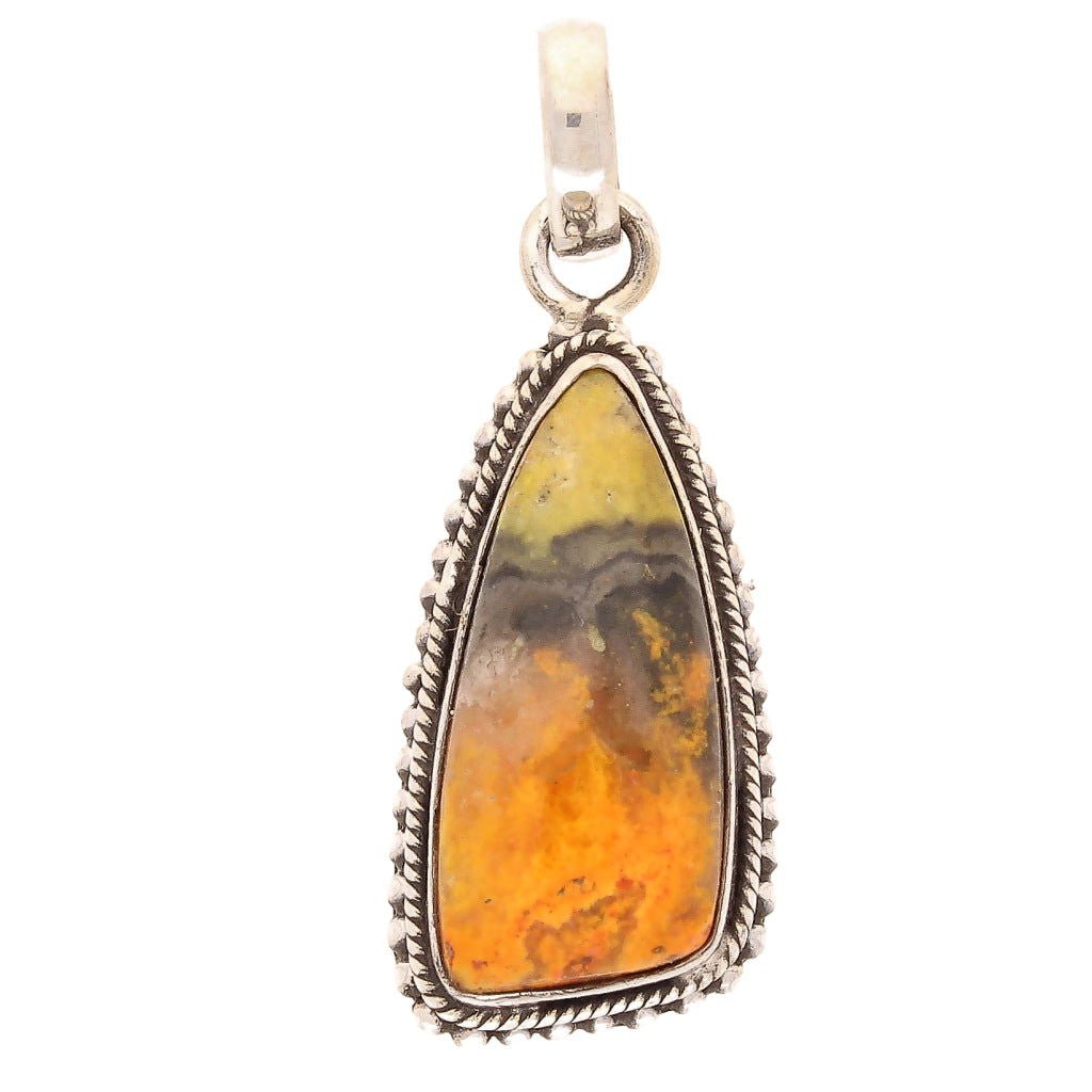 Buy your Bumble Bee Jasper Sterling Silver Pendant online now or in store at Forever Gems in Franschhoek, South Africa