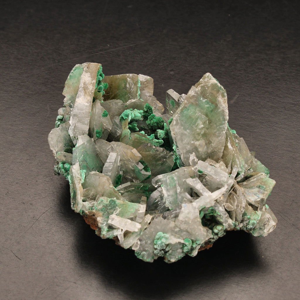 Buy your Cabinet Size Baryte and Malachite online now or in store at Forever Gems in Franschhoek, South Africa