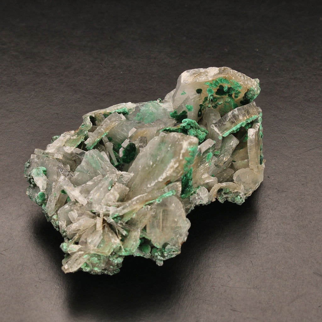 Buy your Cabinet Size Baryte and Malachite online now or in store at Forever Gems in Franschhoek, South Africa