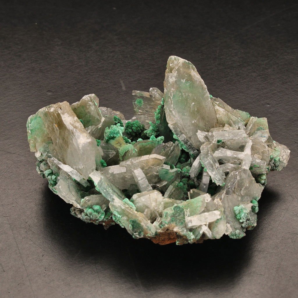 Buy your Cabinet Size Baryte and Malachite online now or in store at Forever Gems in Franschhoek, South Africa