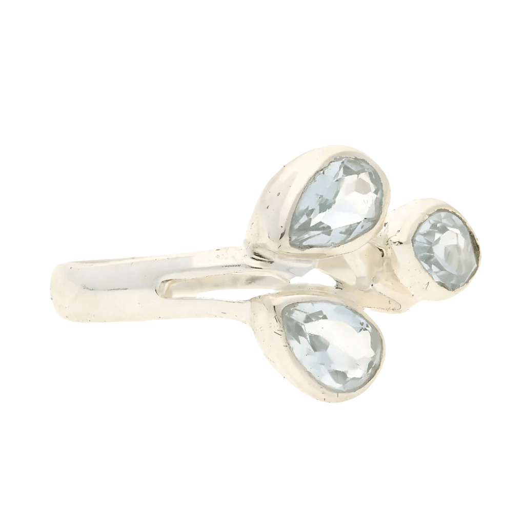 Buy your Celestial Cascade Blue Topaz Sterling Silver Ring online now or in store at Forever Gems in Franschhoek, South Africa