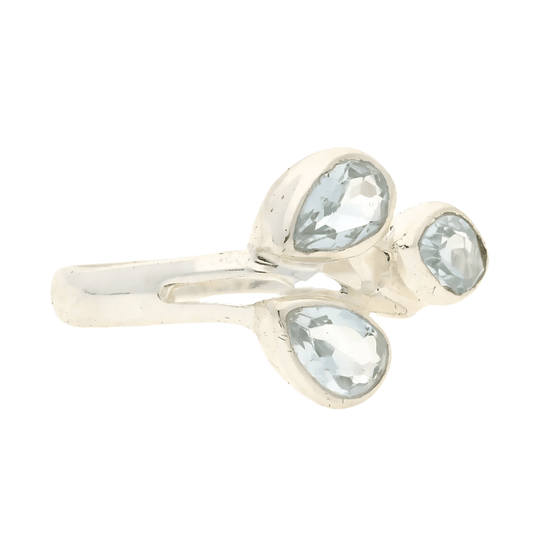 Buy your Celestial Cascade Blue Topaz Sterling Silver Ring online now or in store at Forever Gems in Franschhoek, South Africa