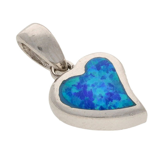 Buy your Cupid's Fire: Heart Synthetic Opal Necklace online now or in store at Forever Gems in Franschhoek, South Africa