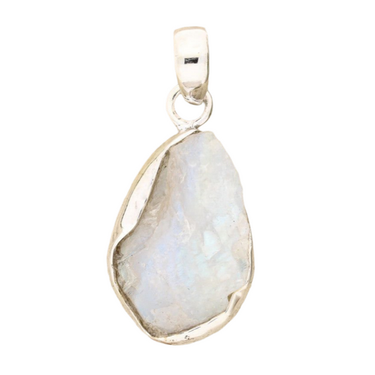 Buy your Elemental Aura Rough Moonstone Necklace online now or in store at Forever Gems in Franschhoek, South Africa