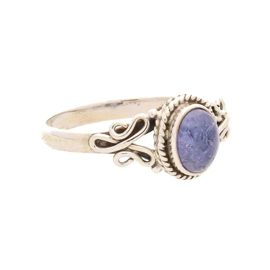 Get your Sterling Silver Oval Tanzanite Filigree Ring online now or in store at Forever Gems in Franschhoek, South Africa