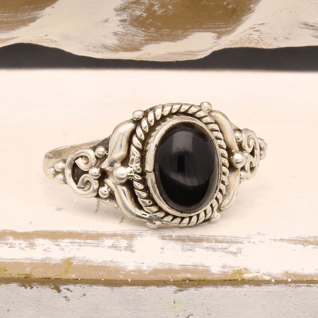 Buy your Black Onyx: Infinite Strength Sterling Silver Ring online now or in store at Forever Gems in Franschhoek, South Africa