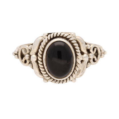 Buy your Black Onyx: Infinite Strength Sterling Silver Ring online now or in store at Forever Gems in Franschhoek, South Africa