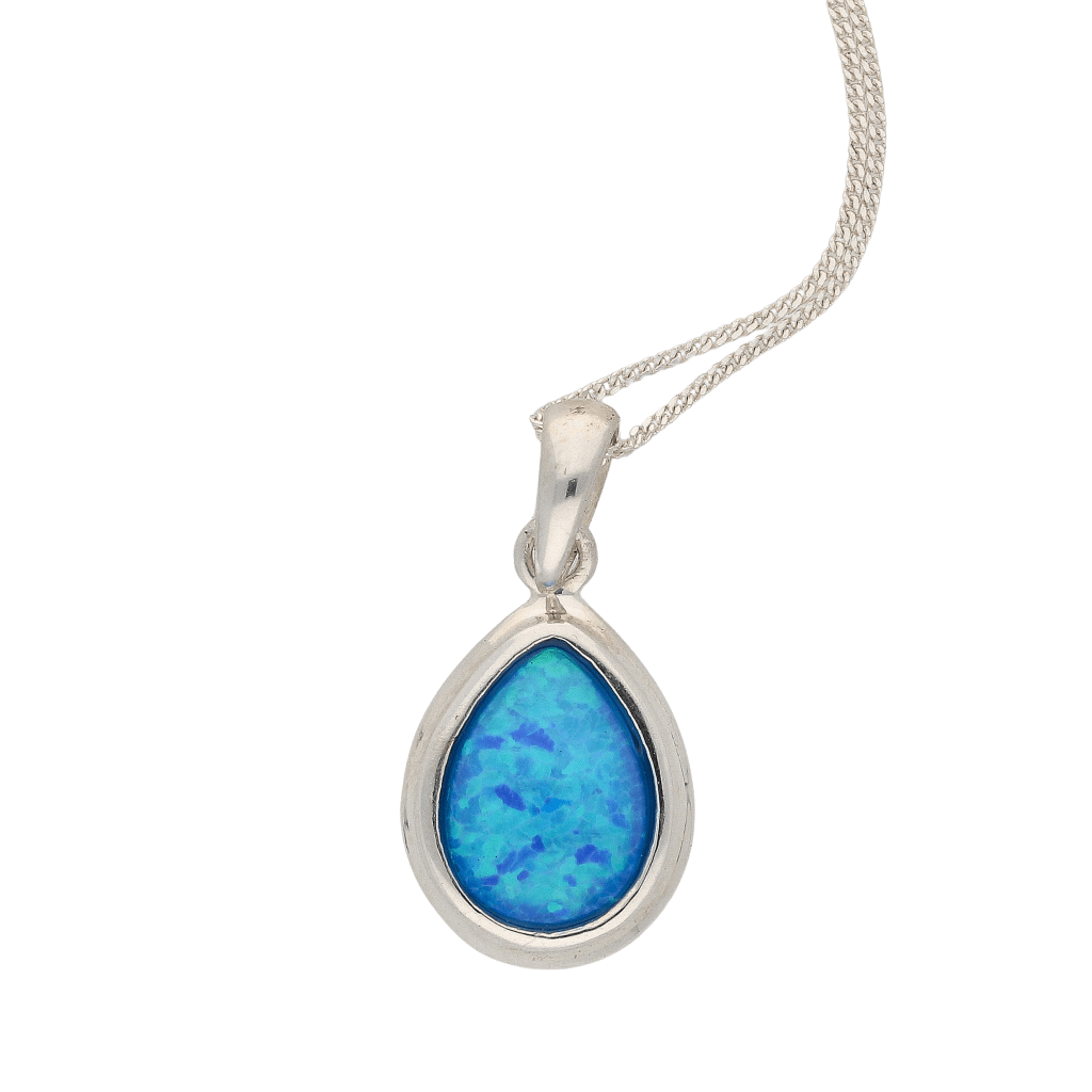 Buy your Eternal Fire: Synthetic Opal Necklace online now or in store at Forever Gems in Franschhoek, South Africa