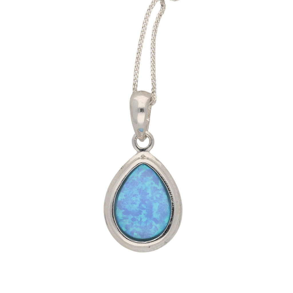 Buy your Eternal Fire: Synthetic Opal Necklace online now or in store at Forever Gems in Franschhoek, South Africa