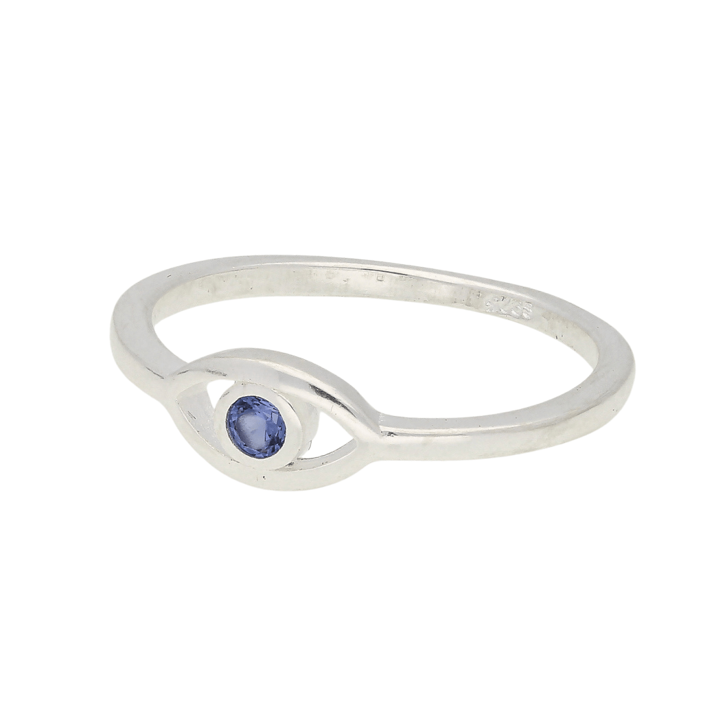 Buy your Evil Eye Sterling Silver Ring online now or in store at Forever Gems in Franschhoek, South Africa