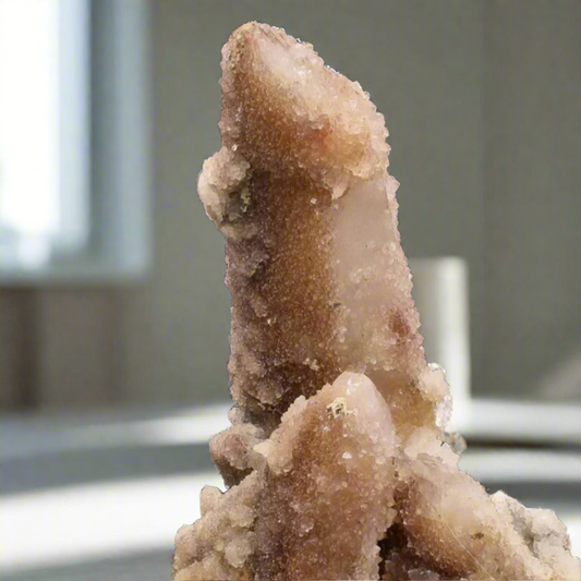 Buy your Magicical Fairy Quartz Cluster online now or in store at Forever Gems in Franschhoek, South Africa