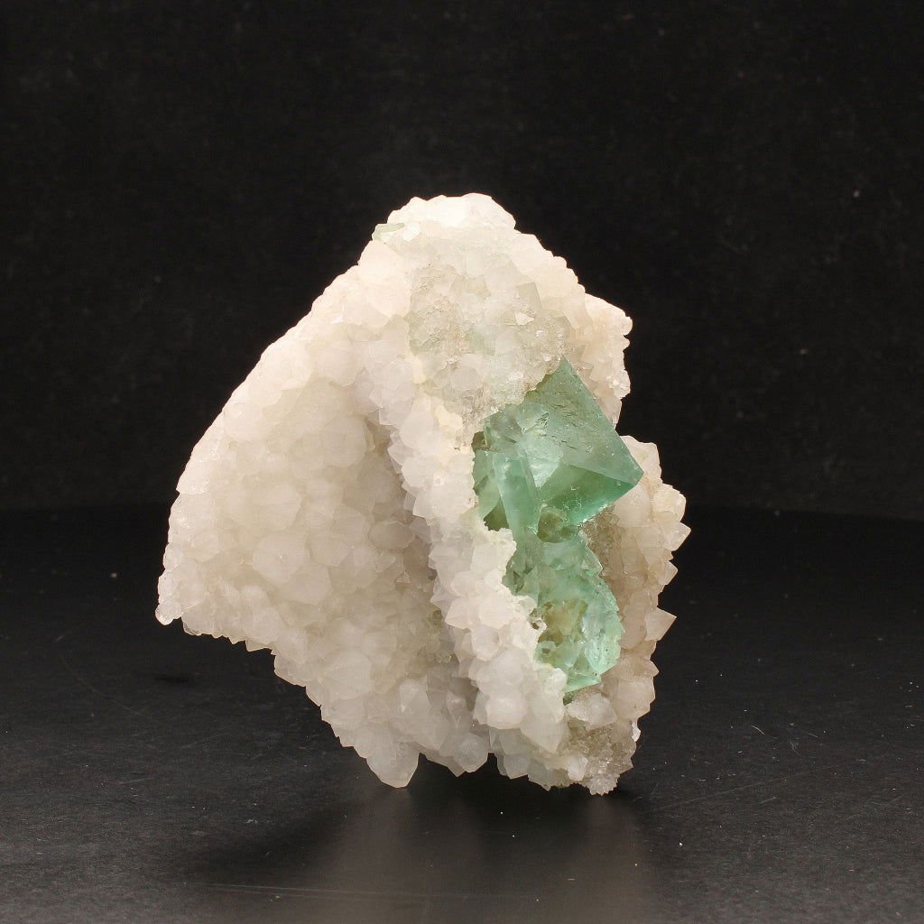 Buy your Quartz-Encrusted Fluorite Octahedra Beauty online now or in store at Forever Gems in Franschhoek, South Africa
