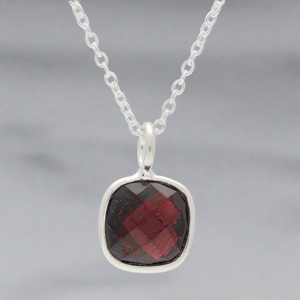 Buy your Garnet Necklace: January Birthstone online now or in store at Forever Gems in Franschhoek, South Africa