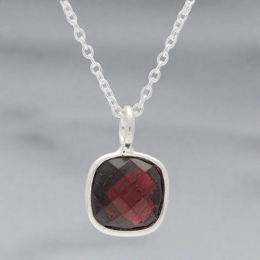 Buy your Garnet Necklace: January Birthstone online now or in store at Forever Gems in Franschhoek, South Africa