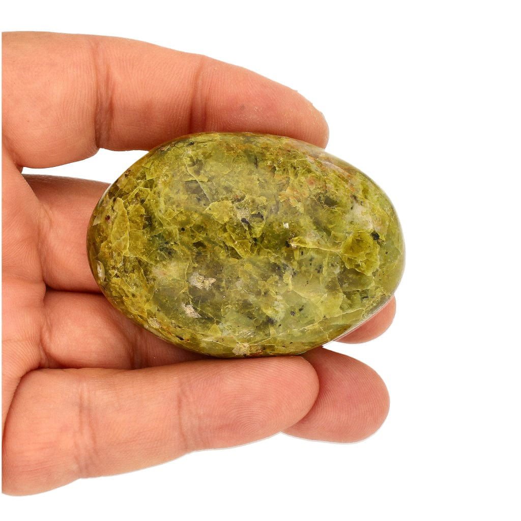 Buy your Natural Green Opal Hand Stone online now or in store at Forever Gems in Franschhoek, South Africa