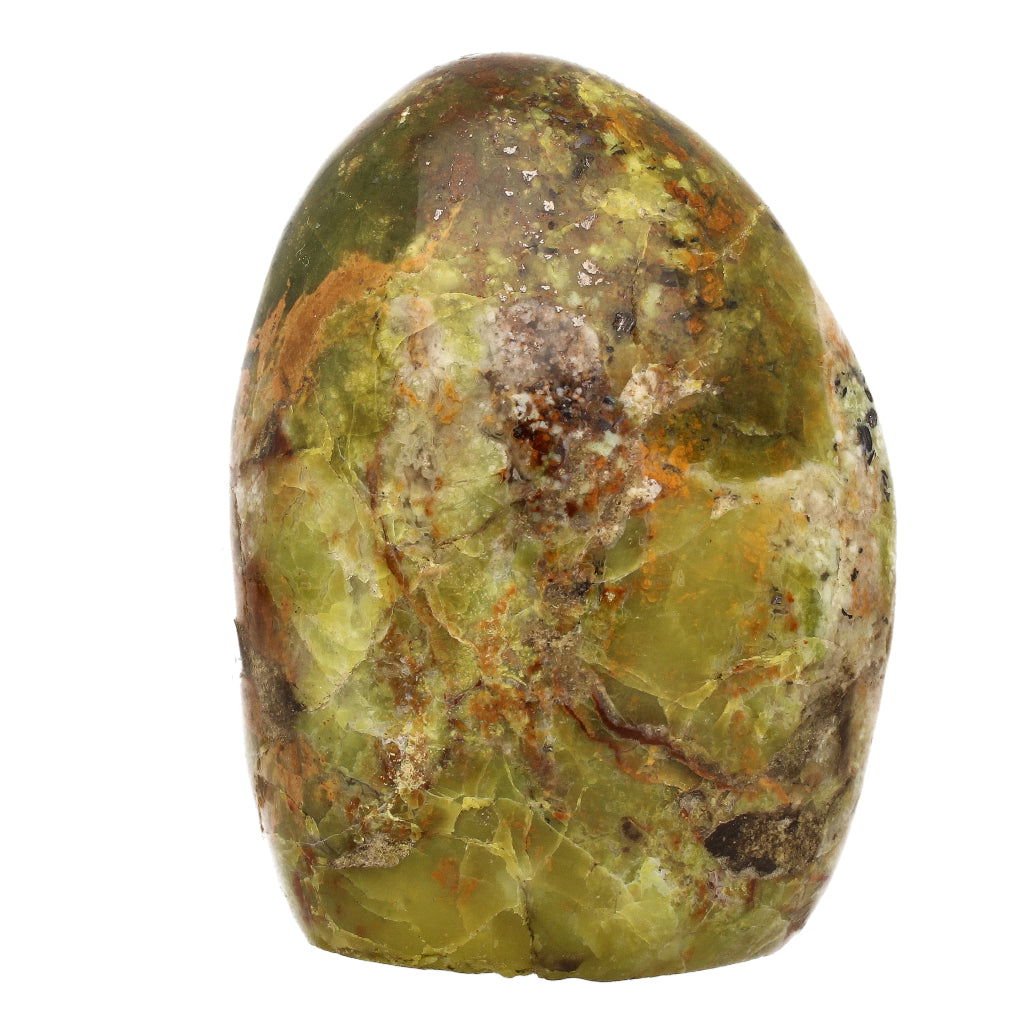 Buy your Unique Green Opal Polished Standing Free Form online now or in store at Forever Gems in Franschhoek, South Africa